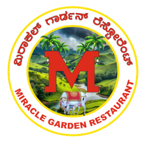Miracle Garden Restaurant Logo - Best Veg Restaurant in Magadi Ramanagara