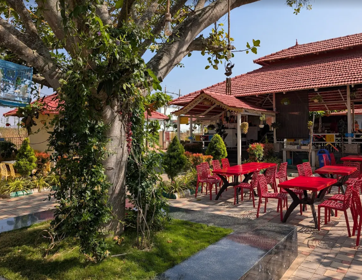 Miracle Garden Restaurant outdoor seating